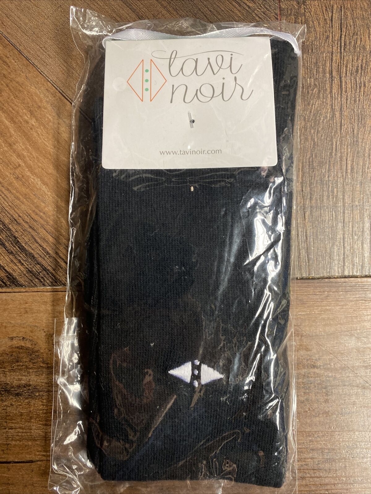 Tavi Noir Stella Knee High Grip Socks Medium 8.5-10.5 Ebony Black