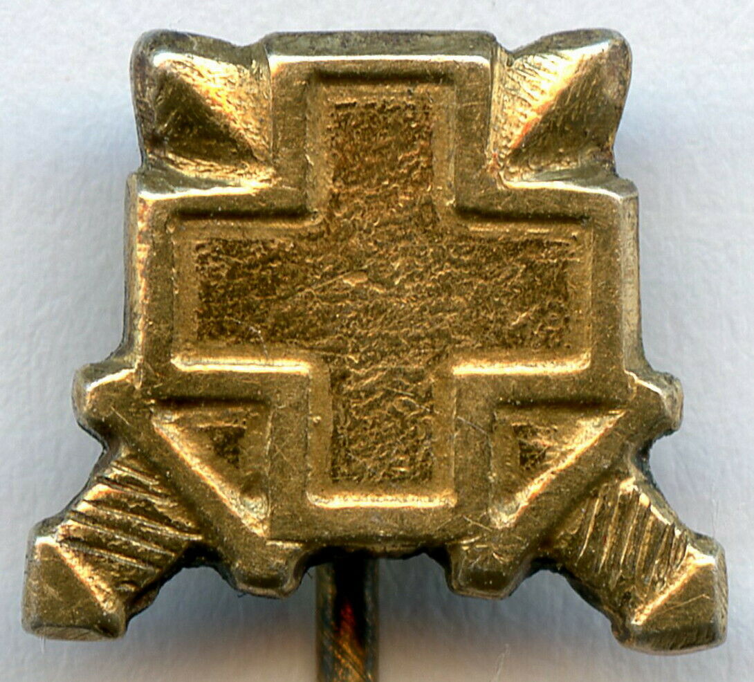 Finland Military Red Cross Silver 830 Pin Badge Nice Grade !!!
