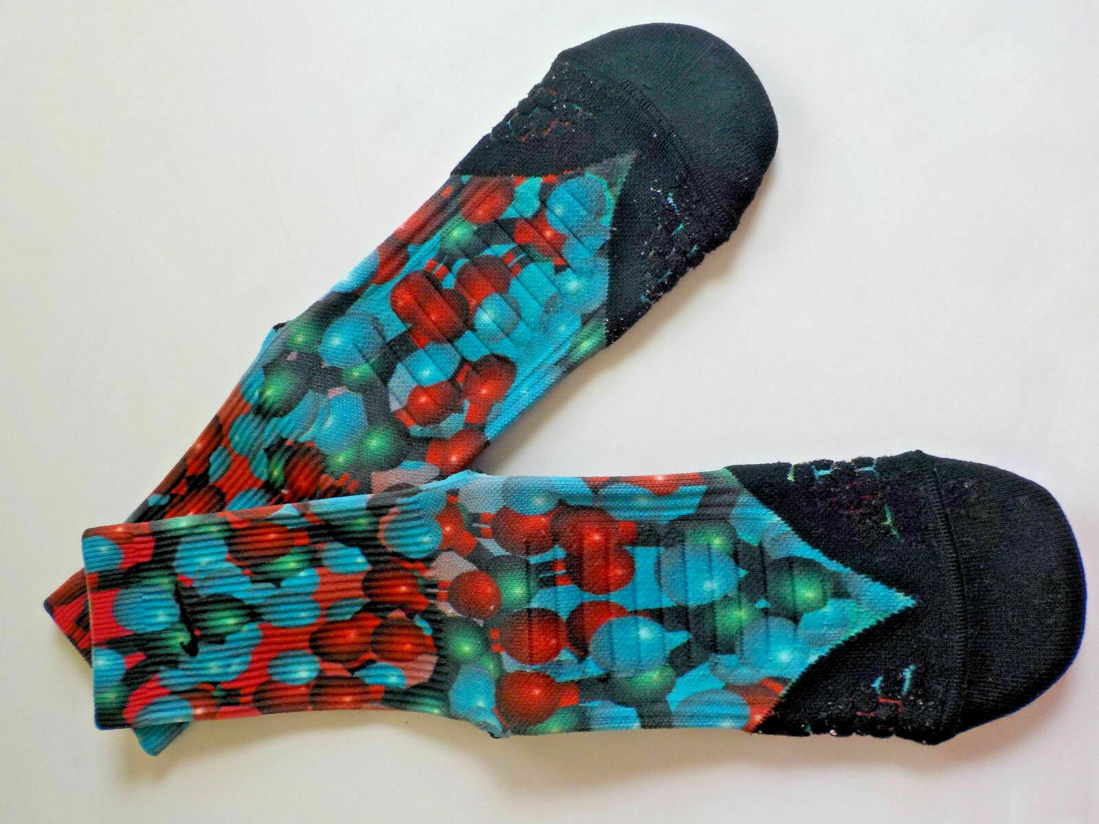 Nike Dri-fit Cushiony Elite Moisture-wicking Reflective Women's Size 7.5-9 Socks