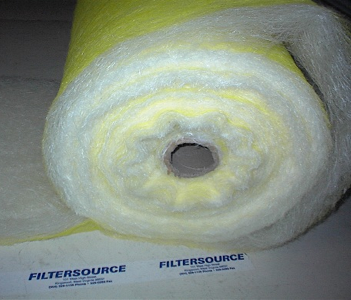 Paint Spray Booth Floor Filter Roll-30"x300ft-premium 22 Gram Neshap 6h Rated