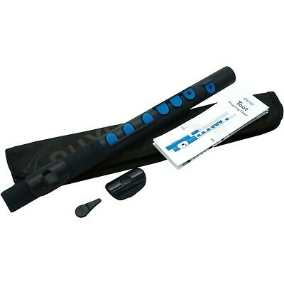 Nuvo Toot Student Flute With Silicone Keys Black/blue