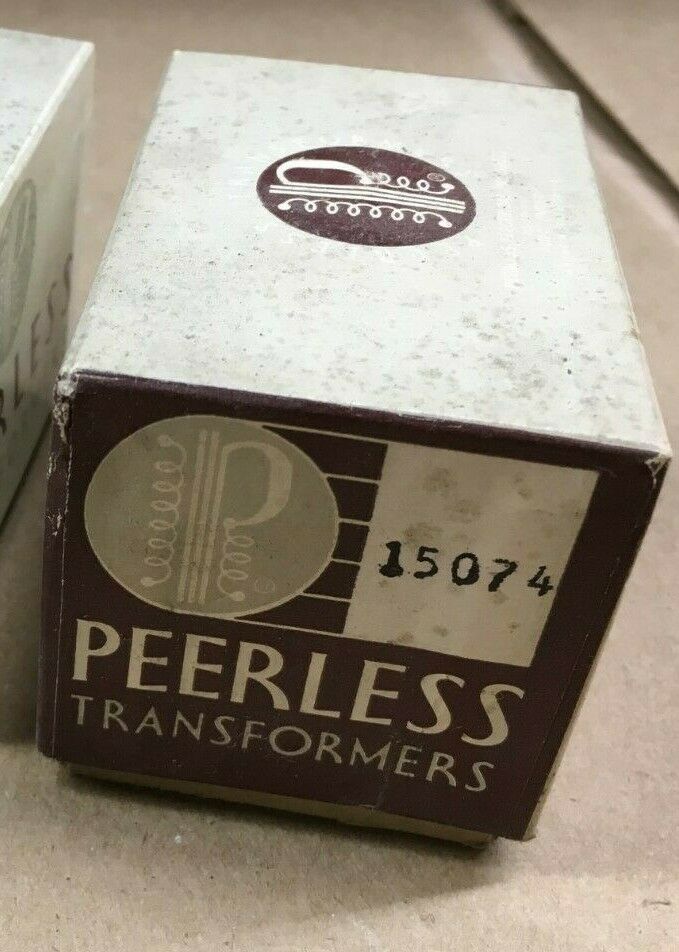 1 X Peerless / Altec Lansing 15074 Audio Transformer *new*
