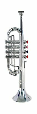 Bontempi 32 3831 4-note Silver Trumpet (37 Cm) 38cm