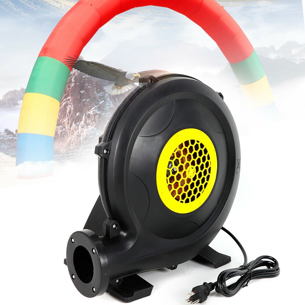 370 Watt Air Blower For Bounce House Kids Inflatable Jumper Air Pump Fan 0.5 Hp