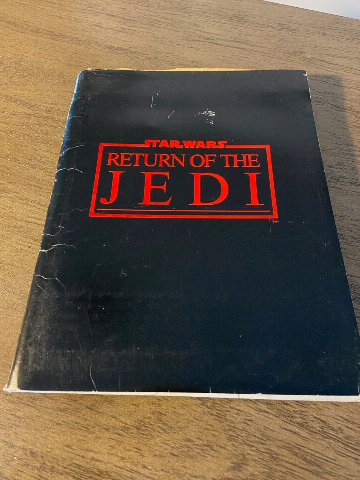Vintage Star Wars "return Of The Jedi" Movie Press Kit + 4 Promo Stills