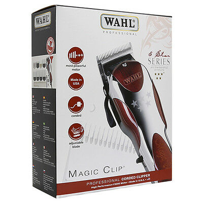 Wahl Professional 8451 5-star Series Magic Clip Corded Clipper - New!