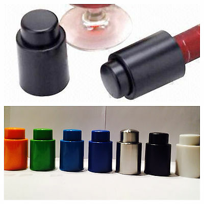 Wine Bottle Stopper Plug With Vacuum Seal Winery Sealer Top Airless Saver Fresh