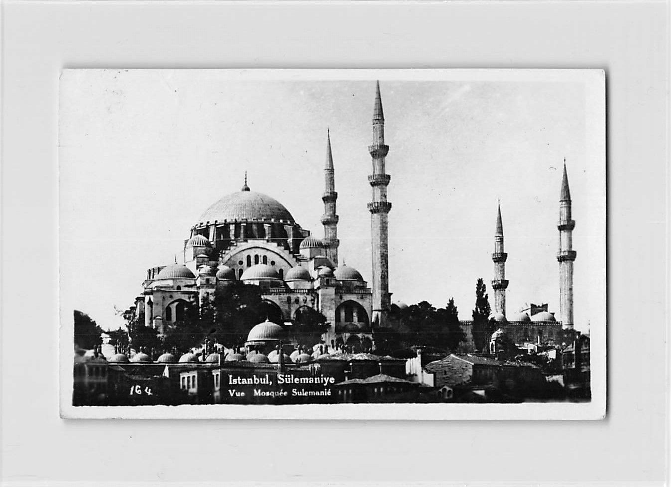 Ak Turkey Istanbul Mosquee Mosque Moschee Islam Postcard Ansichtskarte D9359