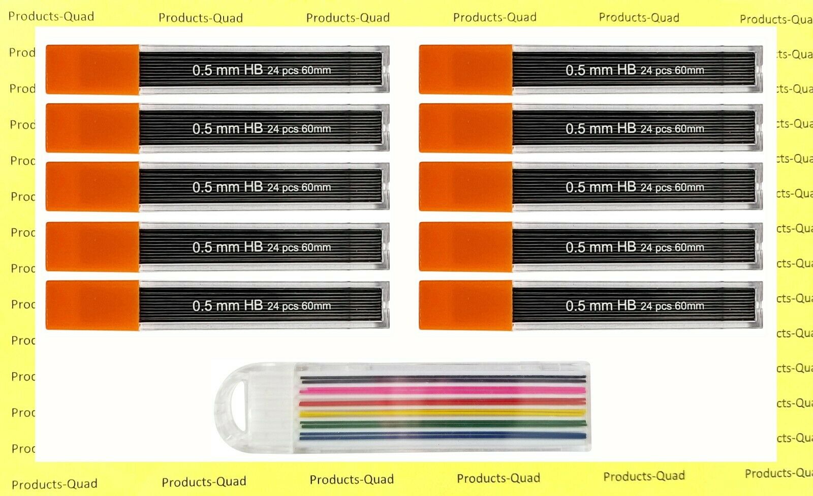 0.5 Mm Mechanical Pencil Lead Refills 240 .5mm Pencil Refills Free Color