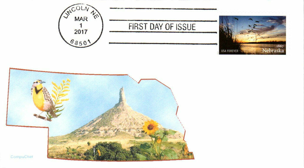 #5179 Nebraska Statehood Compuchet Fdc (33920175179001)
