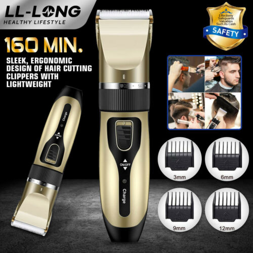 Hair Trimmer Clippers Shaving Machine Cutting Beard Cordless Professional Barber