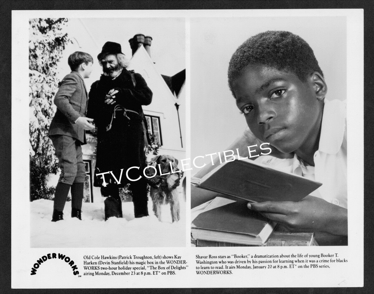 Photo~ Wonder Works ~1980's Tv ~shavar Ross ~patrick Troughton ~devin Stanfield