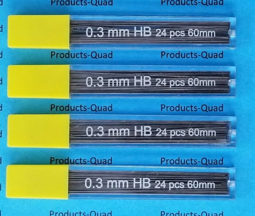0.3 Mm Mechanical Pencil Lead Refills .3mm Leads Refills, 96 Lead Refill 0.3 Mm